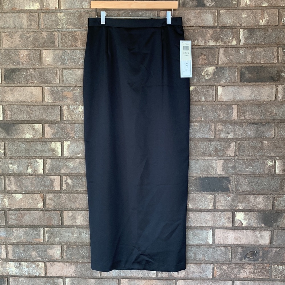 Karen Miller Satin Maxi Skirt
